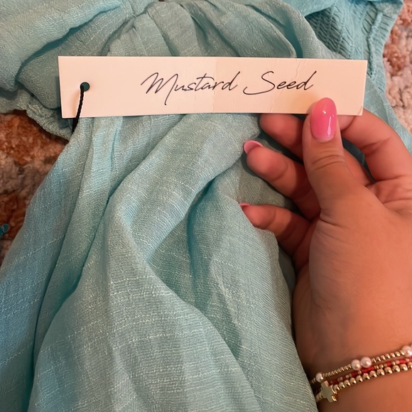 Preppy palette boutique Mustard seed brand dress - Picture 2 of 3